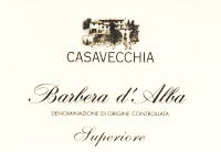 Barbera d'Alba Superiore 2015, Casavecchia (Italy)