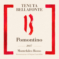 Montefalco Rosso Pomontino 2017, Tenuta Bellafonte (Italy)
