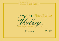Alto Adige Terlano Pinot Bianco Riserva Vorberg 2017, Cantina Terlano (Italia)