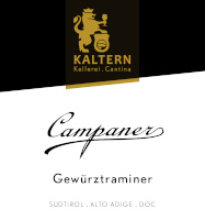 Alto Adige Gewürztraminer Campaner 2019, Kellerei Kaltern - Caldaro (Italia)