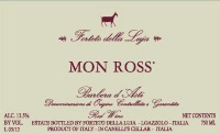 Barbera d'Asti Mon Ross 2019, Forteto della Luja (Italia)