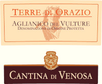 Aglianico del Vulture Terre di Orazio 2018, Cantina di Venosa (Italy)