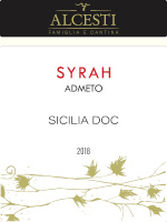 Sicilia Syrah Admeto 2018, Alcesti (Italia)