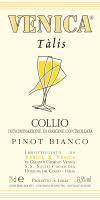 Collio Pinot Bianco Talis 2020, Venica & Venica (Italia)