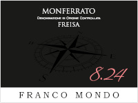 Monferrato Freisa 8.24 2019, Franco Mondo (Italy)