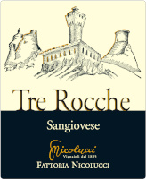 Romagna Sangiovese Superiore Tre Rocche 2021, Nicolucci (Italia)