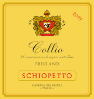 Collio Friulano 2021, Schiopetto (Italy)