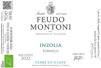 Inzolia Fornelli 2022, Feudo Montoni (Italia)