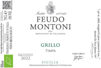 Sicilia Grillo Timpa 2022, Feudo Montoni (Italy)