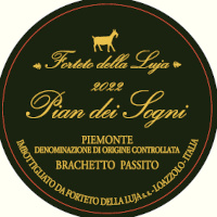 Piemonte Brachetto Passito Pian dei Sogni 2023, Forteto della Luja (Italia)