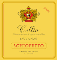 Collio Sauvignon 2024, Schiopetto (Italy)