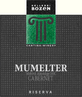 Alto Adige Cabernet Riserva Mumelter 2022, Cantina Produttori Bolzano (Italia)